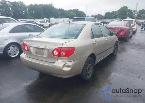 2007 Toyota Corolla Ce from USA, damaged, VIN 2T1BR32EX7C834088